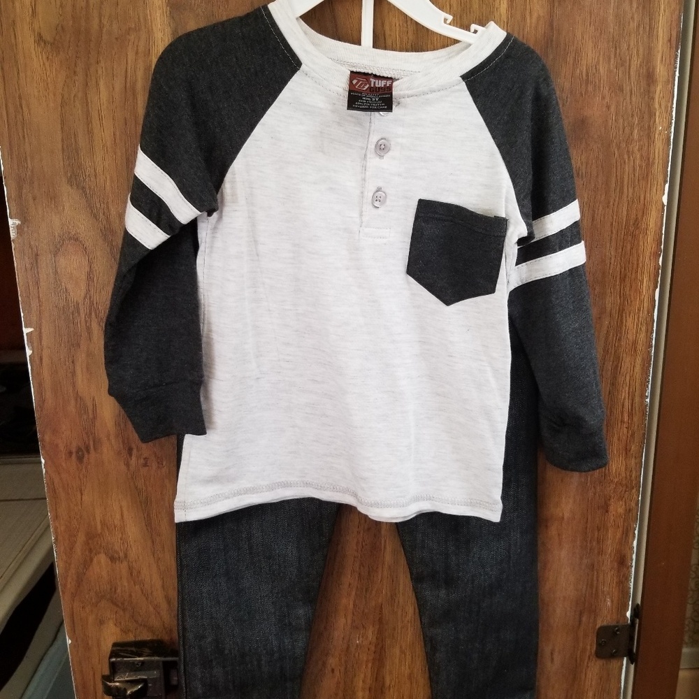 Tuff Guys shirt and jean set